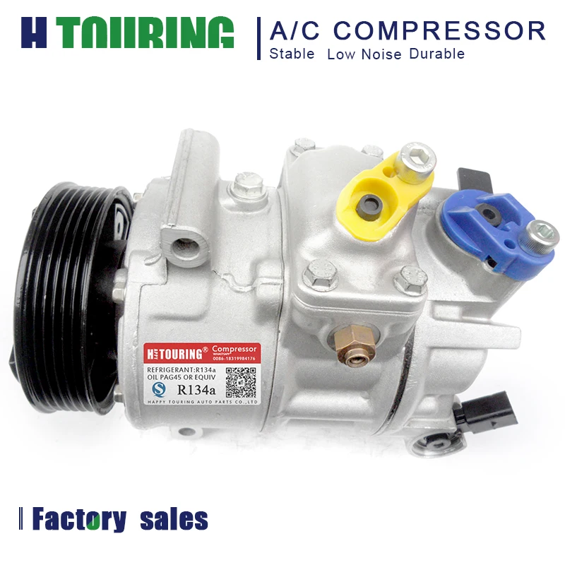Compressore Ca 7Backpack 16C Per Auto Volkswagen Sagitar 1K0820803N 1K0820803N 1K0820859D 1K0820803Q 5N0820803 5N0820803 66Pk