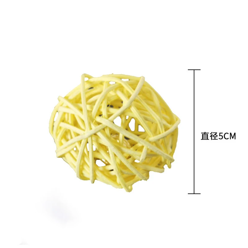 1PCS Cat Interactive Toy With Small Bell Mouse Cage Toys Plastic Artificial Colorful Cat Teaser Toy Supplies
