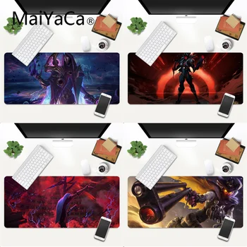 

league of legend jhin Lock Edge Speed Control Laptop Keyboard Mat Gaming Mouse Pad Large Deak Mat 700x300mm for overwatch/cs go