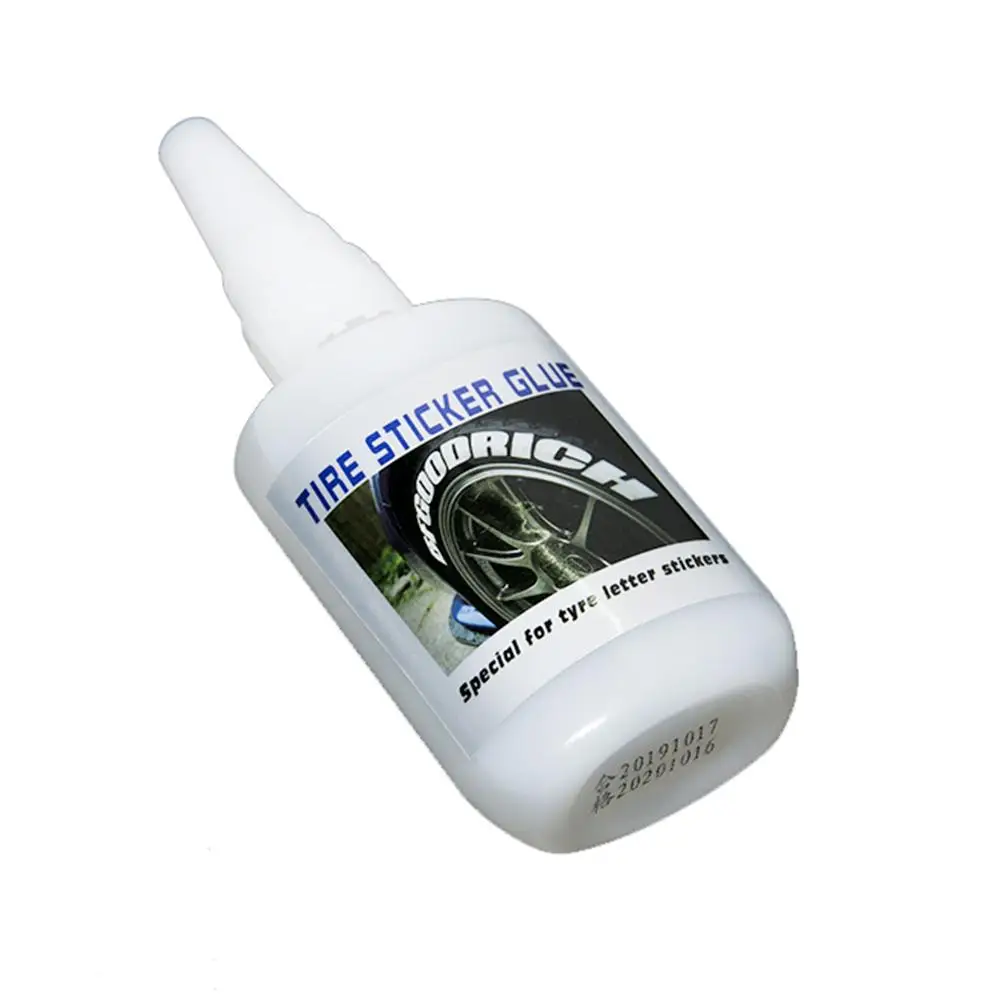 50ml Шины 3D буквы наклейки специальный клей - Цвет: 50ml