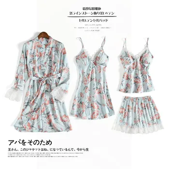 

Pj Silk Pajamas Pyjamas Loungewear Women Satin Sleepwear Pijama Sexy Ladies Pijamas Pajama Shorts Home Clothes Sleep Set 2020