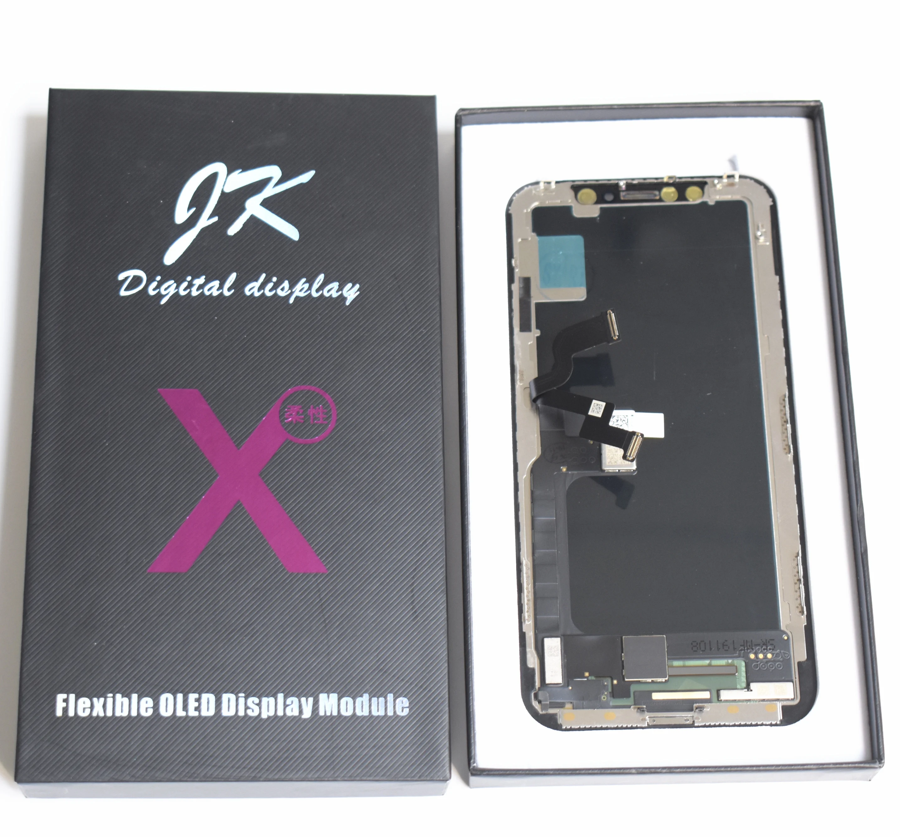 Класс AAA TFT JK OLED GX OLED ЖК-дисплей для iphone X кодирующий преобразователь сенсорного экрана в сборе Часть для iphone X XR XS Incell lcd s