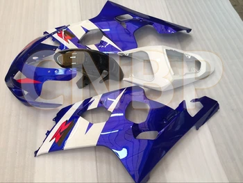 

GSXR750 2004 - 2005 K4 Abs Fairing GSXR 600 2004 Blue White Fairing GSXR 600 04 Fairings