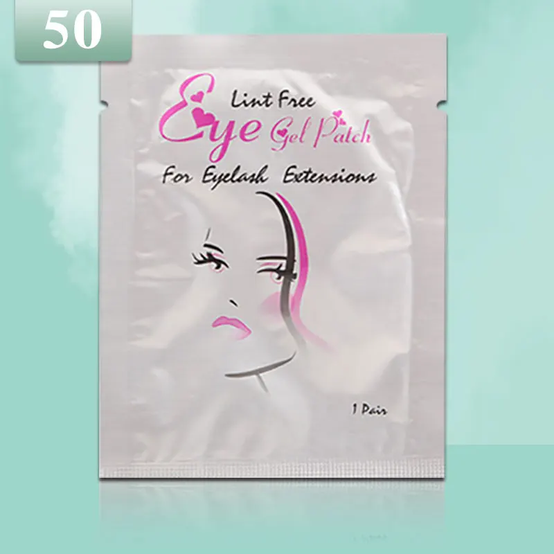 50 Pairs GJLash 30/50/100/200 пар/лот наращивание ресниц накладки для глаз под патчи для ресниц наращивание ресниц макияж инструменты поддержка OEM для наращивания ресниц наращивание ресниц - Цвет: 50 Pairs