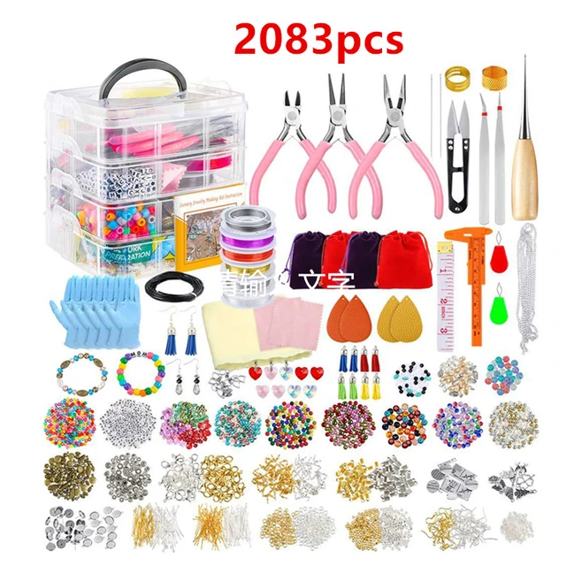 Jewelry Making Kit, Necklace Making Kit Jewelry Wire, Jewelry