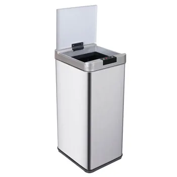 

48L Smart Trash Can Automatic Infrared Sensor Dustbin Home Garbage Bin Home Intelligent Electric Garbage With Lid