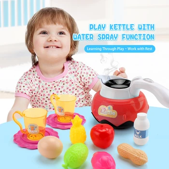 

Simulation Pretend Play Kettle Electric Iron Washing Machine Vacuum Cleaner Microwave Oven Kitchen Appliance Child Housework Toy
