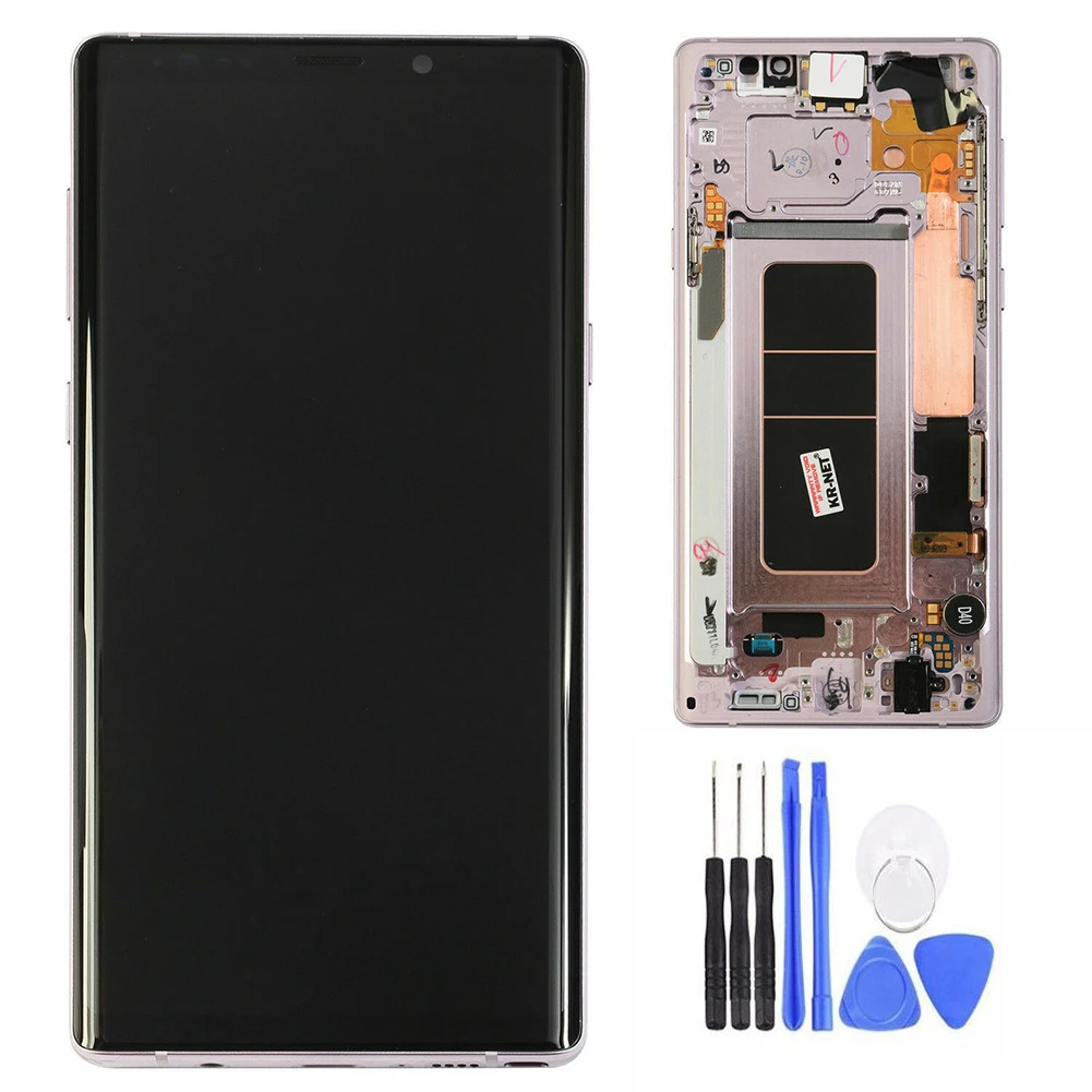 Замена сенсорного ЖК-экрана дигитайзер с рамкой для samsung Galaxy Note 9 N960