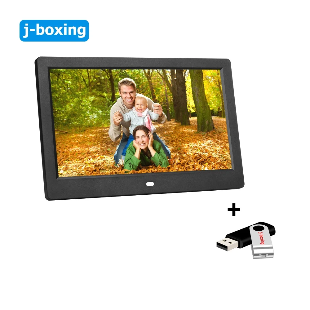 

10 inch LCD Digital Photo Frame Electronic Movie Music Video Player Remote Picture MP3 MP4 Clock with 32gb flash pen drive black