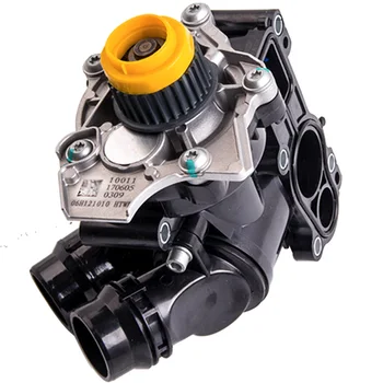 

Water Pump Thermostat Assembly For VW Golf Jetta GTI 1.8T 2.0T 06H121026CF for Audi A5 8T3 TFSI