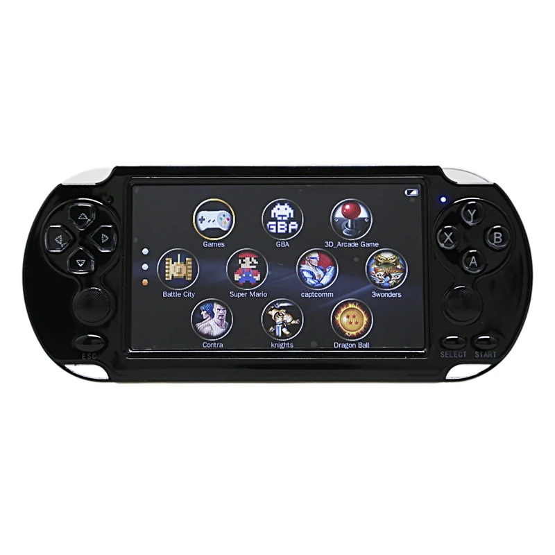 

X9-S 5.1Inch Screen Handheld Game Player 8G 10000 Games Tv Output With Mp3/Movie Camera Multimedia Video Retro Mini Game Console