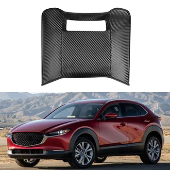 

Carbon Fiber Rear Armrest Air Condition Vent Outlet Anti Kick Pad for Mazda CX-30 CX30 2020 Car Styling