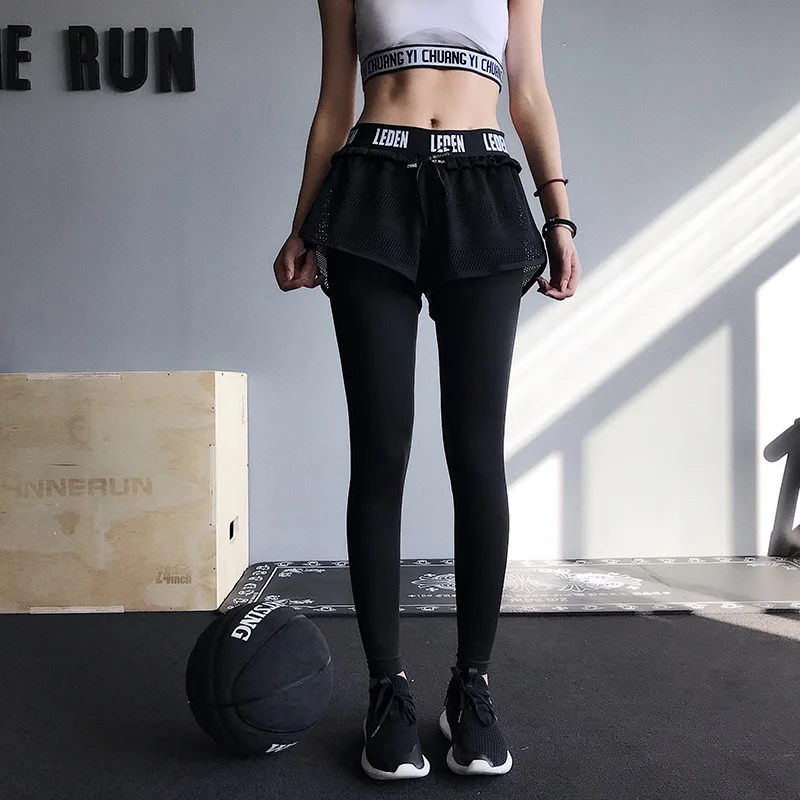 

Autumn And Winter New Style Yoga Pants Women's Slimming Buttock Lifting Gymnastic Pants Running Elasticity Wicking Breathable Wo
