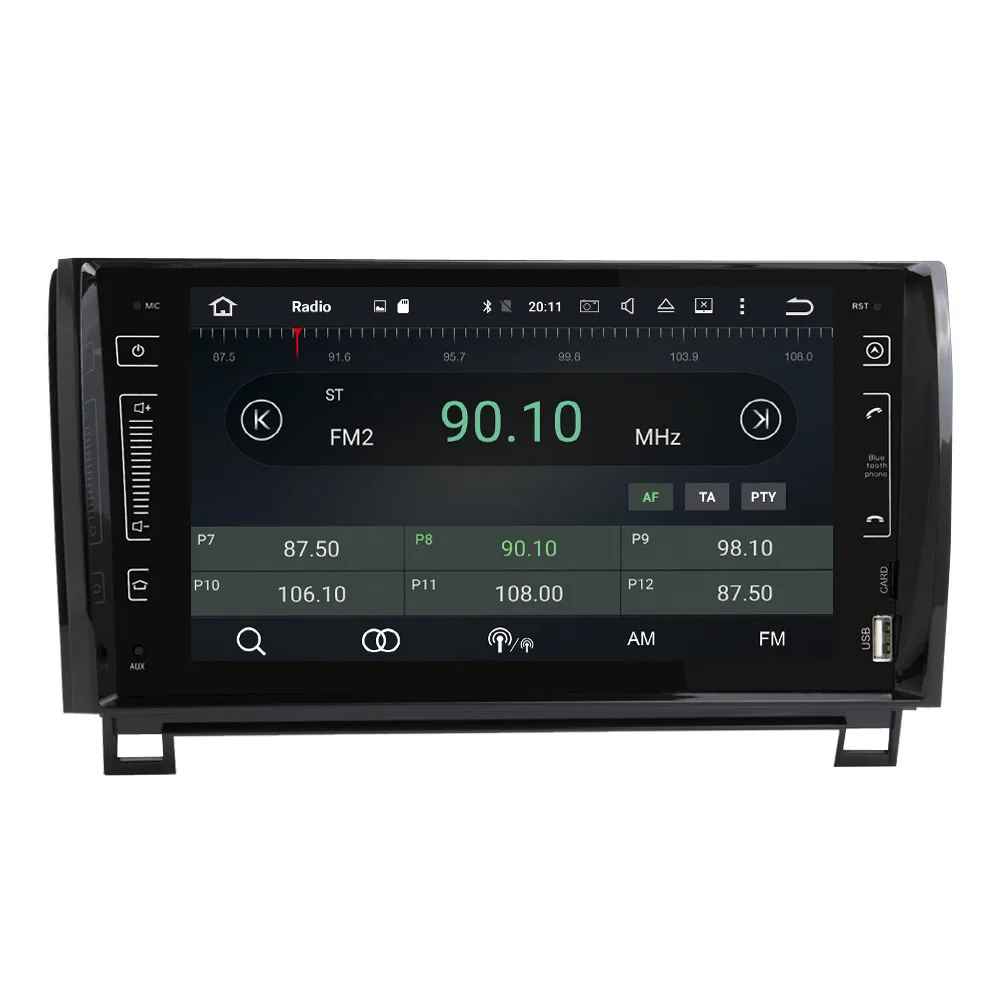 Best Android 9.0 Car Radio Navigation For Toyota Tundra Sequoia 2007-2013 DVD Player GPS Multimedia WIFI Bluetooth Video Stereo 15