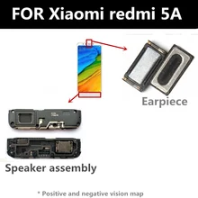 FOR Xiaomi redmi 5A Loudspeaker composition Front Earpiece Ear piece Speaker earpiece FOR phone Repair and Replacement Parts