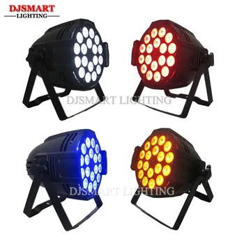 

Djsmart Disco Led Stage Lights effect 18pcs 15W RGBWA 5in1 LED wash par can light