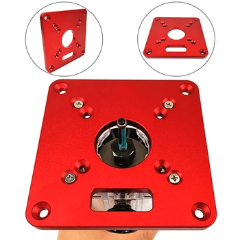 

Replacement Table Router Board Pro Aluminum alloy Red Power Tools Insert