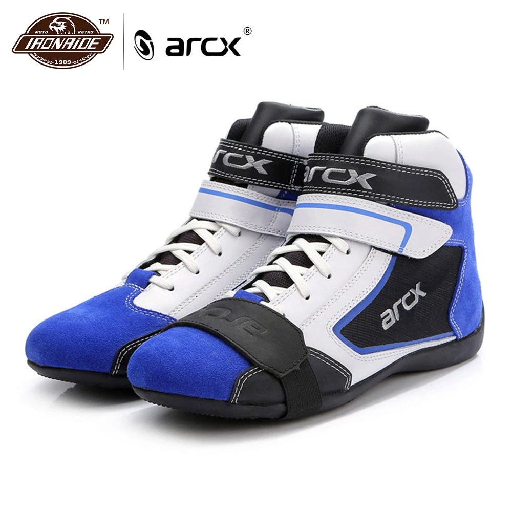 Мужские мотоциклетные ботинки ARCX из натуральной коровьей кожи|Мотоциклетные