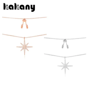 

Kakany 1: 1 Zirconia High-end Fashion Charm Charm, Adjustable Black Meteorite Necklace Ladies Monaco Jewelry Gift (with Logo)