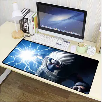 

XGZ animated mouse pad Naruto design game player black seam Hunter HD large mouse pad speed natural rubber anti slip desk mat