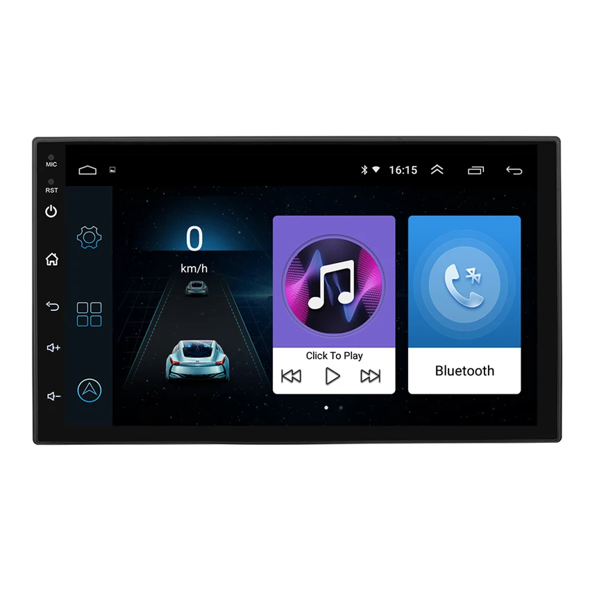 KANOR Android 8,1 2 Din Авто радио мультимедиа видео плеер универсальный автомобильный стерео gps MAP навигация головное устройство Bluetooth WI-FI