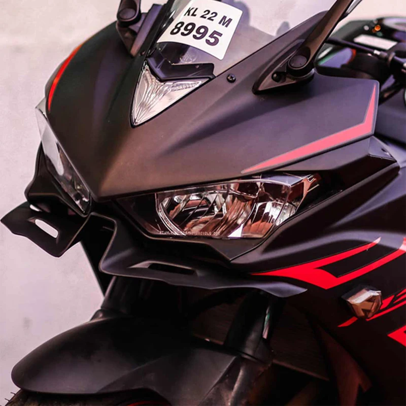 MKLIGHTECH dla YAMAHA YZF-R3 YZF-R25 2014-2018 przednie osłony skrzydłowe aerodynamiczne osłony skrzydeł