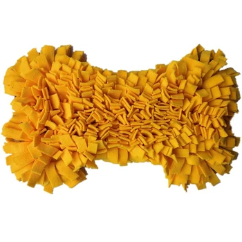 

Pet Toys Dog Blanket Toys Mat Pad Piecing Feeding Multicolor Washable Round Training Pet Sniffing