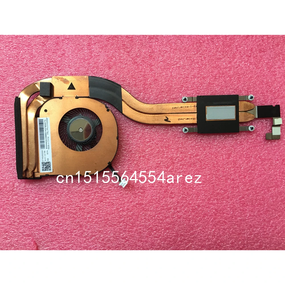 Portátil Original para Lenovo Thinkpad T480s Dissipador de Calor Cpu Cooler Ventilador Refrigeração Uma Integrado 01lv695 01hw699 01hw698 01hw697 Novo