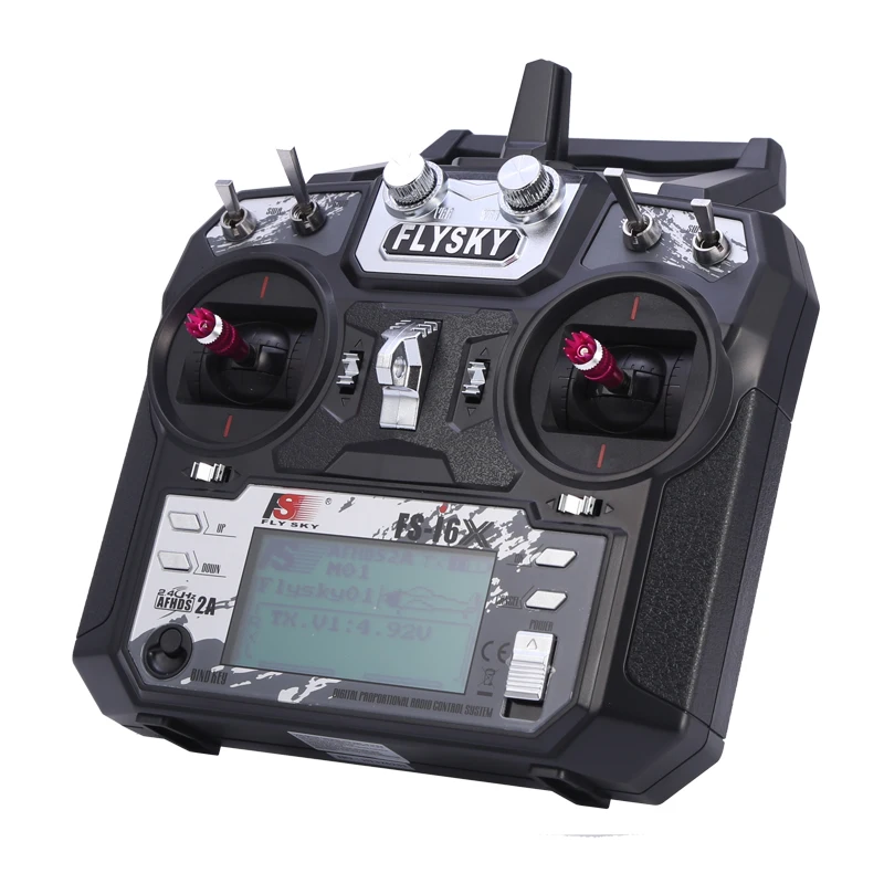 Flysky FS i6X 2 4 GHz 6CH AFHDS 2A RC пульт дистанционного управления с iA6B приемником I6X Дрон