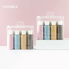 4 шт./компл. 50 мл шланг Портативный дорожная бутылка-дозатор для лосьона шампунь крем-гель Косметический Squeeze Sub-бутылки для жидкостей