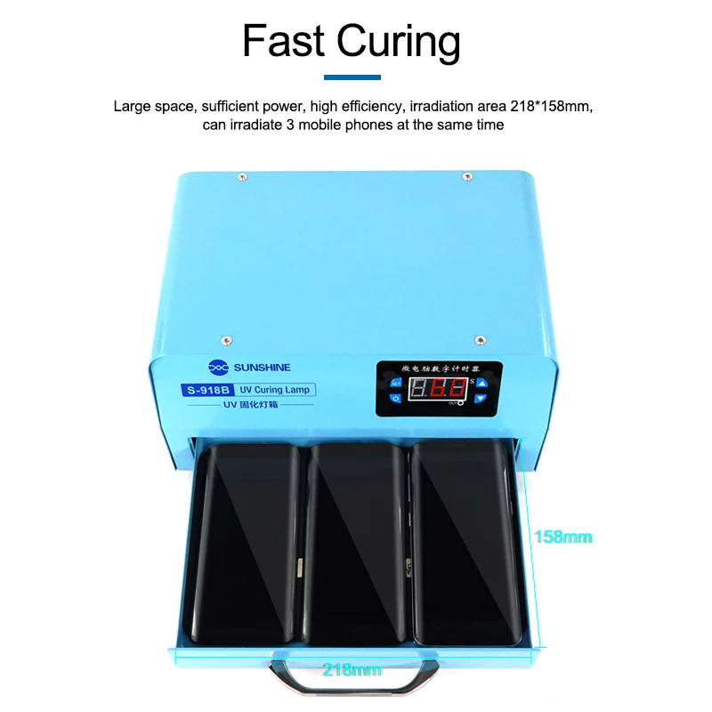 SUNSHINE S-918B High Power No wrinkles No Blistering Fast