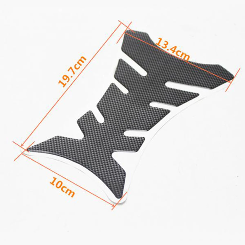 Motorcycle 3D Gas Tank Pad Fish Bone Protect Decal Sticker for Honda Suzuki