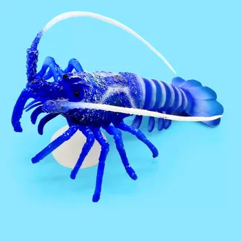 

Fish tank decoration aquarium landscaping accessories plastic night light simulation lobster