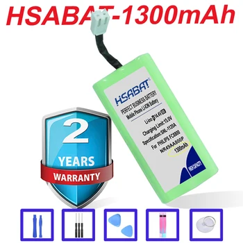 

HSABAT Top Brand 100% New 1300mAh NR49AA800P Battery for PHILIPS FC8800 FC8802 Vacuum Robot Vacuum Cleaner Pack in stock