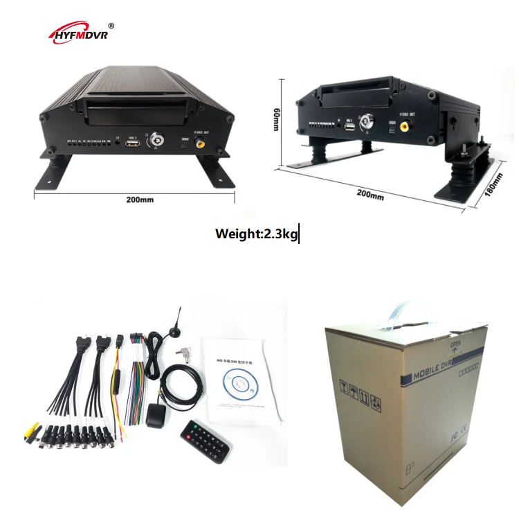 HYFMDVR Spot Оптом Мобильный dvr 8CH MDVR 720/960 AHD 4G gps G сенсор грузовик/автобус