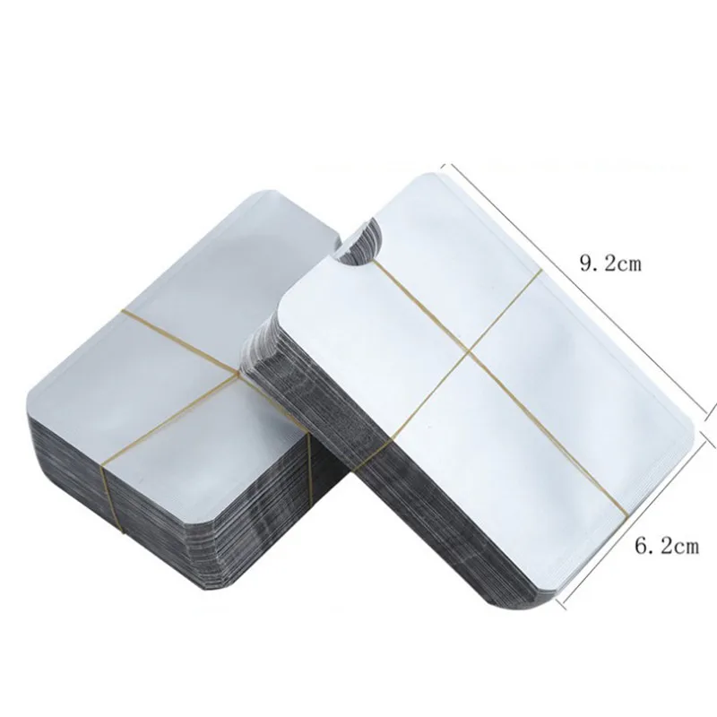 

5PCS White Anti Rfid Wallet Blocking Reader Lock Bank Card Holder Id Bank Card Case Protection Metal Credit NFC Holder Aluminium