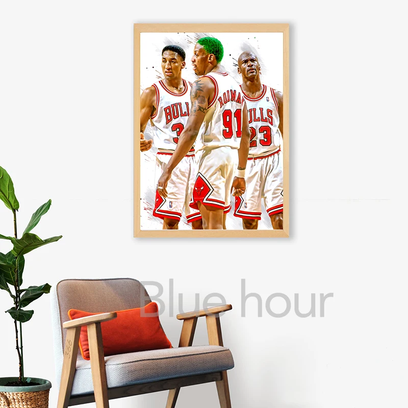 Famoso basquete estrela fotografia parede fotos jogador de basquete  impressões da arte lona moderno meninos quarto decoração fãs presente -  AliExpress
