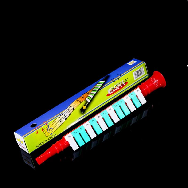 13 Key Children Melodica For Kids Blow Pipe Music Instruments Toy Horn