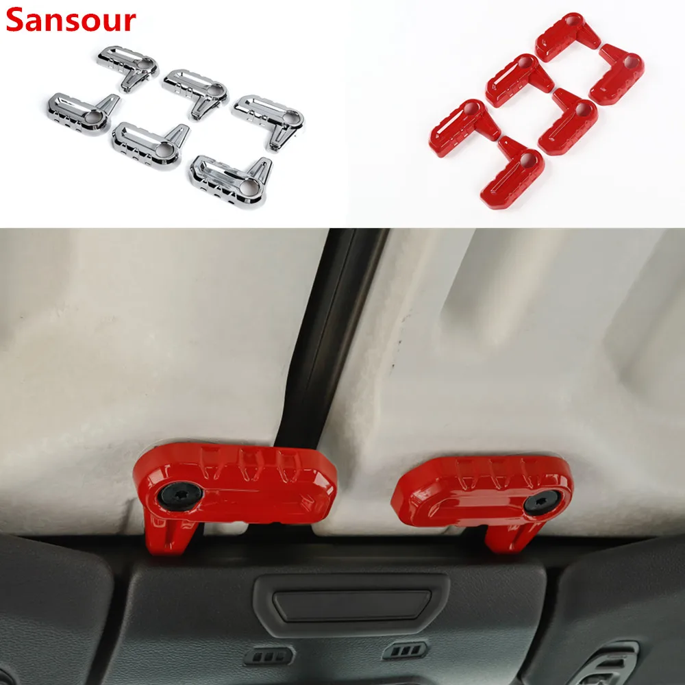 

Sansour Car Hard Top Roof Removal Switch Decoration Cover Trim Stickers for Jeep Wrangler JL 2018 Up Car Accessories Car Styling