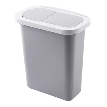 

Kitchen Cabinet Door Hanging Waste Bin Trash Can Wall Mounted Garbage Basket Hung On The Kitchen Door, Cabinet Door, Pantry Door
