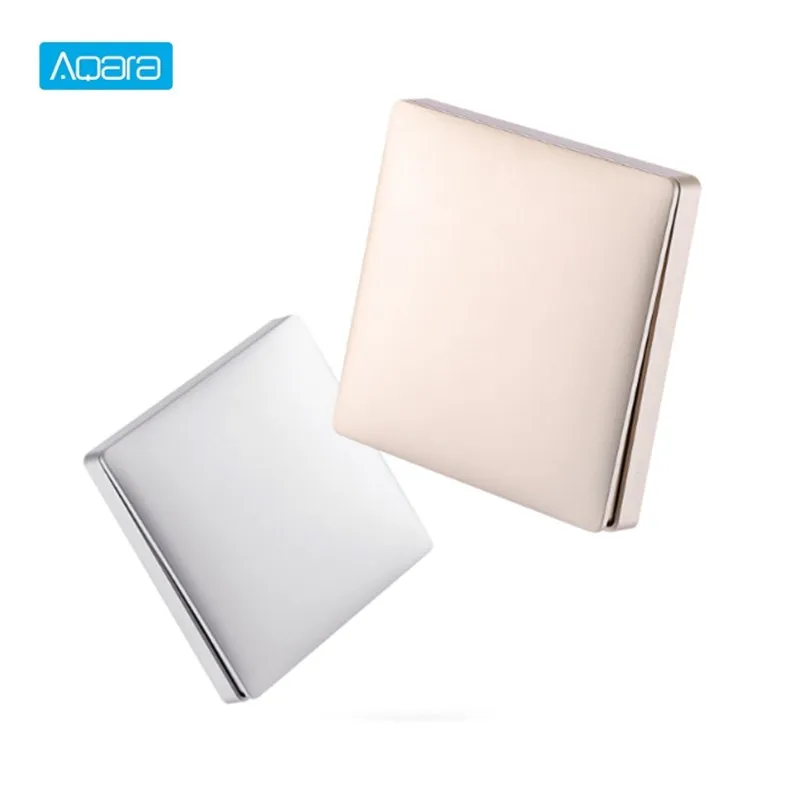 

New Arrival Aqara Double-key Single-key Wall Intelligent Linkage Light Control Switch Panel APP Remote Control For Smart Home