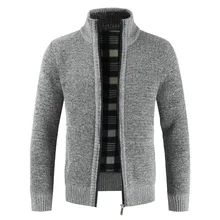 ^^Best Offers Autumn Winter Cardigan Men Solid Color Full Sleeve Mens Sweaters Thick Warm Fleece Turtleneck Sweater Hombre ^^Best Offers Autumn Winter Cardigan Men Solid Color Full Sleeve Mens Sweaters Thick Warm Fleece Turtleneck Sweater Hombre