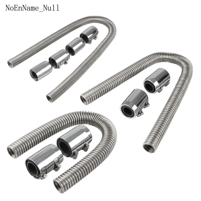

Universal Flexible upper/lower car radiator hose kit and stainless steel with chrome-plated cap