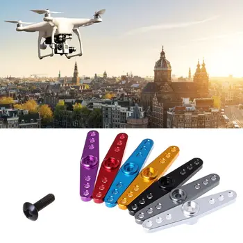 

Alloy Aluminum 42mm 2 Point 25T Teeth Tooth Full Throttle Servo Arm Horn For 1/8 1/10 RC Hobby Model Car/Boat Futaba HSP