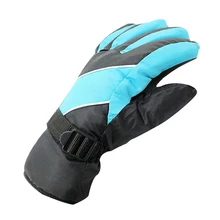 Противоскользящие износостойкие перчатки для верховой езды, лыжные перчатки для горных лыж, снегохода, водонепроницаемые зимние мотоциклетные велосипедные ветрозащитные велосипедные перчатки