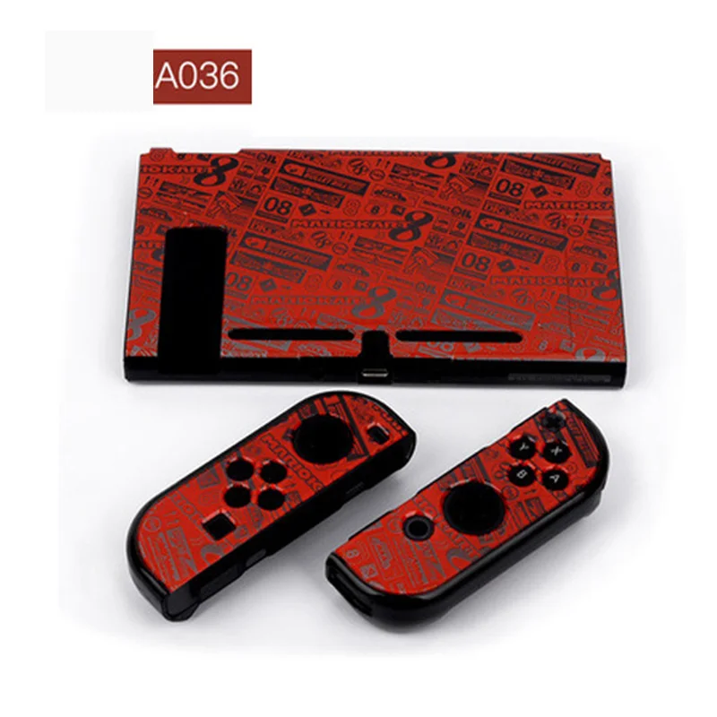 Цветной чехол для джойстика NS Zend Switch, Жесткий Чехол, аксессуары для игр, защитный чехол(подходит для док-станции