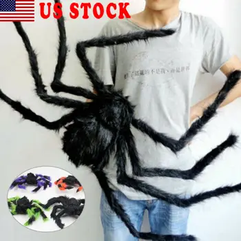 

Spider Halloween Decoration Haunted House Prop Indoor Outdoor Giant 300-900mm