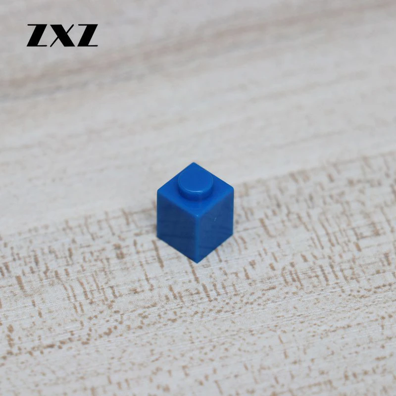 Недорогие строительные игрушечные блоки из АБС пластика 1X1 раннее освещение DIY