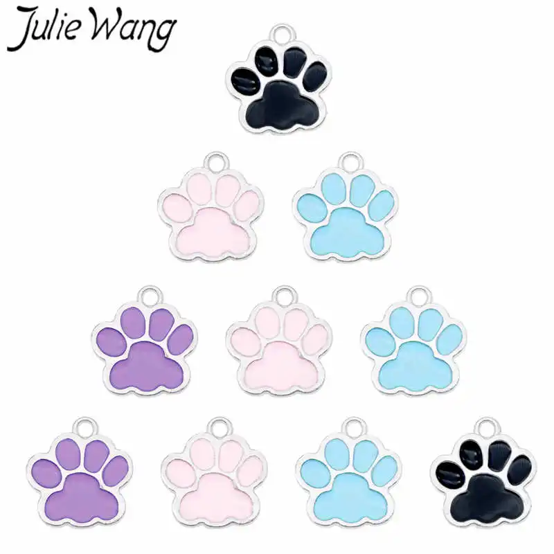 Julie Wang 8 шт. эмалированный аксессуар для изготовления ювелирных изделий|Шармы| |