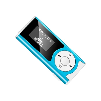 

MP3 Player LCD Screen Card Sport Fashion Brand Portable Walkman Screen USB Clip Players Electronic Sports Music Support TF Card